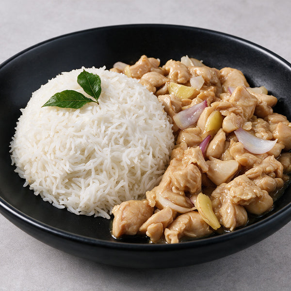 Ginger Onion Chicken Thigh healthy diet meal by Lazy Diet